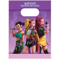 SAC CADEAUX PAPIER K-POP DEMON HUNTERS 16X22CM X4