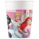 GOBELETS CARTON PRINCESSES WORLD 25CL X8