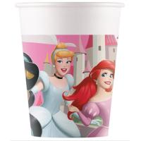 GOBELETS CARTON PRINCESSES WORLD 25CL X8