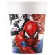 GOBELETS CARTON SPIDERMAN WORLD OF WEBS 25CL X12