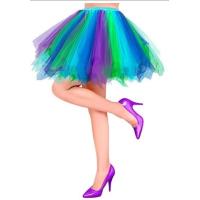 TUTU AZUR/VERT/VIOLET (+poche intérieure)