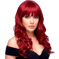 PERRUQUE MICHELLE DREAM HAIR ROUGE (effet vrais cheveux)