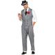 COSTUME GANGSTER T.XXL (gilet/pantalon/cravate)