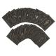 JEU DE CARTES ORACLE COSMIC SPIRIT PAPIER NOIR ET OR 8X11CM