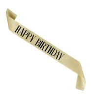ECHARPE HAPPY BIRTHDAY OR