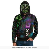 SWEAT A CAPUCHE GRAFFITI T.L
