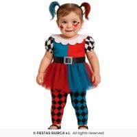 COSTUME BEBE PETITE HARLEQUINN COLORE 18-24 MOIS