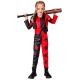 COSTUME ARLEQUIN MALEFIQUE T.5-7 ANS (veste, haut et pantalon)