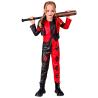 COSTUME ARLEQUIN MALEFIQUE T.5-7 ANS (veste, haut et pantalon)