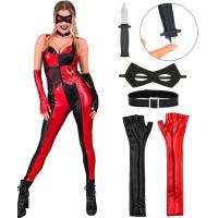 COSTUME ARLEQUIN MALEFIQUE T.XS (combi et divers accessoires)