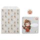 SET INVITATIONS VINTAGE CIRCUS X8