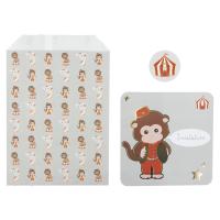 SET INVITATIONS VINTAGE CIRCUS X8