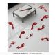 TRACES DE PAS EN SANG ADHESIVES 25X70CM